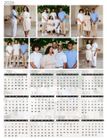 Custom Personalized Photo Magnetic Calendar