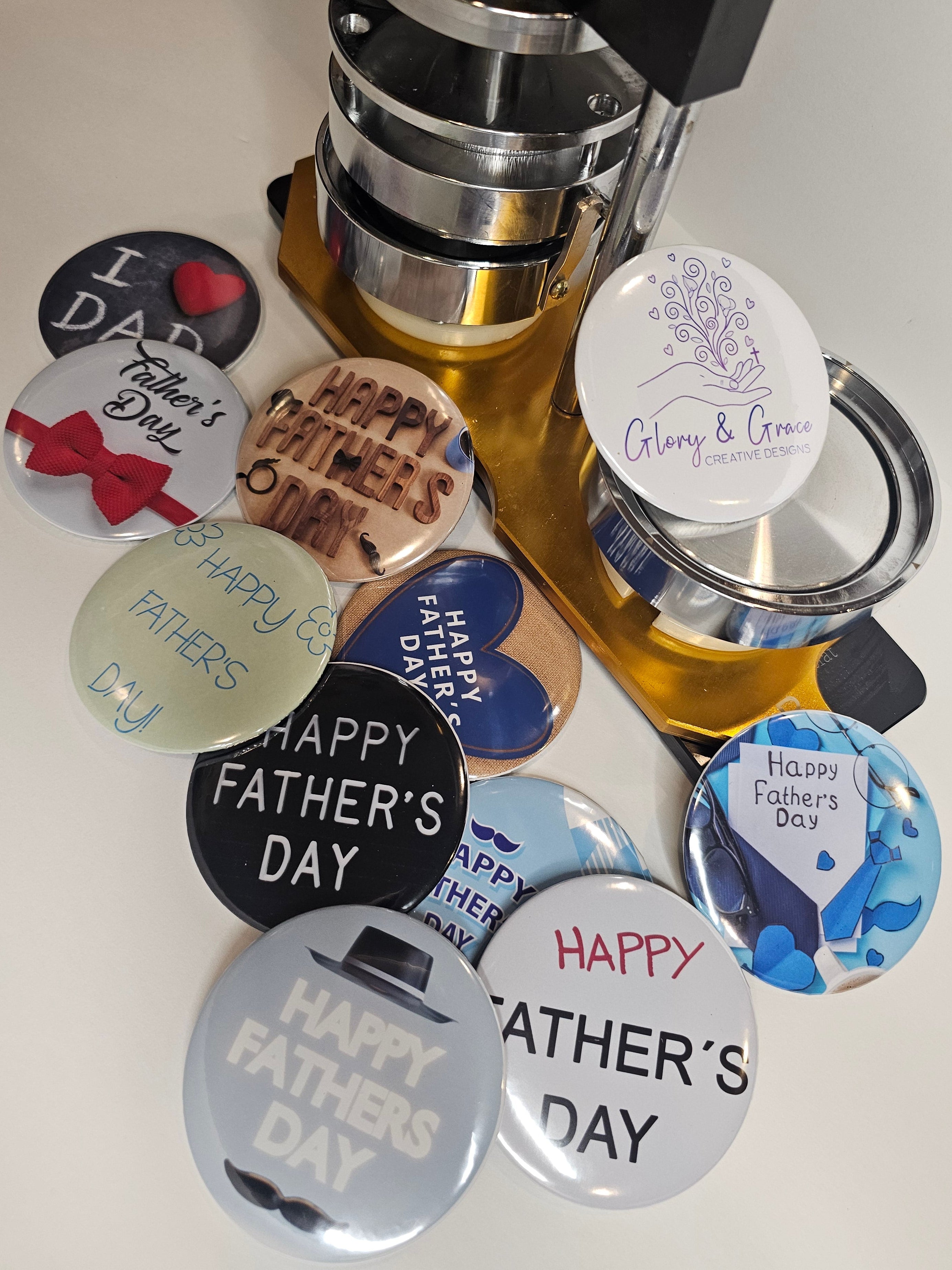 Custom Father's Day Buttons