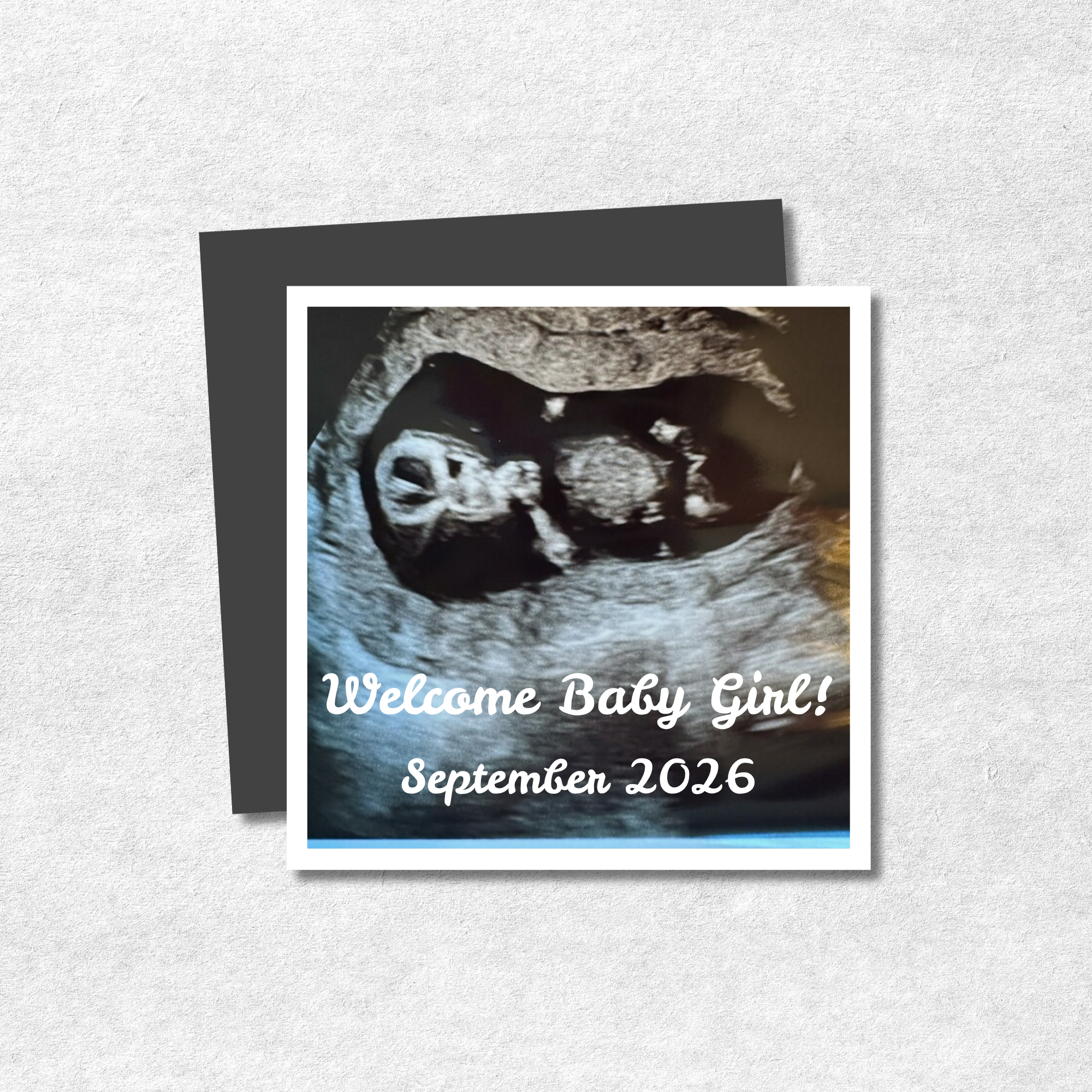 Personalized Birth Announcement Magnets