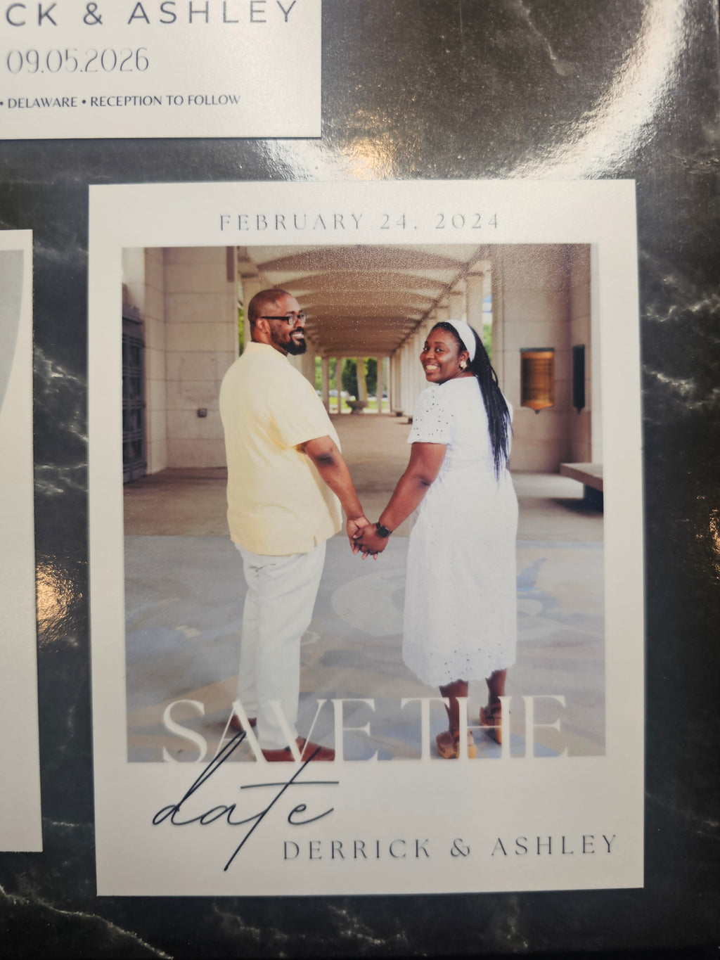 Personalized Photo Save the Date Custom Magnets