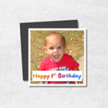 Custom Birthday and Milestone Photo Magnets